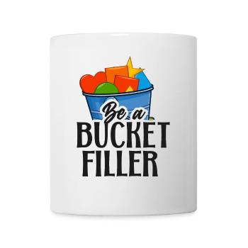 School Counselor Be A Bucket - Tasse - Weiß - Vorne