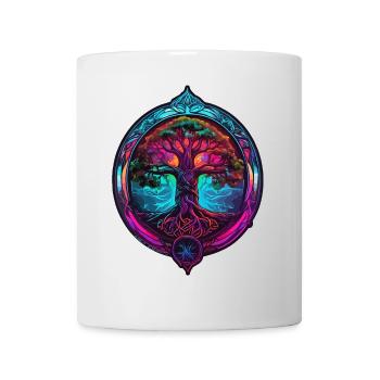 Yggdrasil - Tasse - Weiß - Vorne