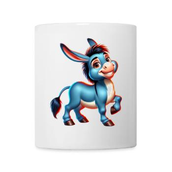 Esel-Maultier - Tasse - Weiß - Vorne