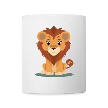 Lion - Mug blanc - blanc - Devant