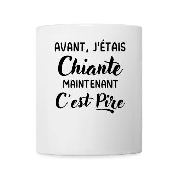 Femme chiante humour femme - Mug blanc - blanc - Devant