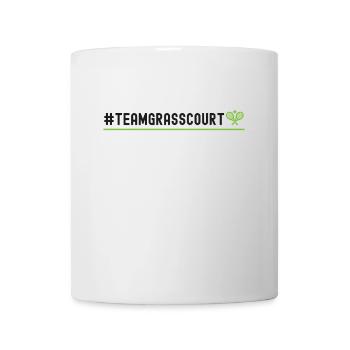 Raquette de joueur de tennis drôle - Mug blanc - blanc - Devant