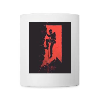 Escalade Urbaine Sombre Rampe - Mug blanc - blanc - Devant