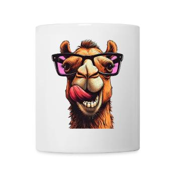 Chameau - Mug blanc - blanc - Devant