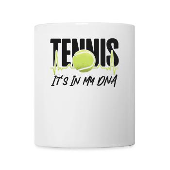 Drôle de joueur de tennis Raquette Tennis - Mug blanc - blanc - Devant