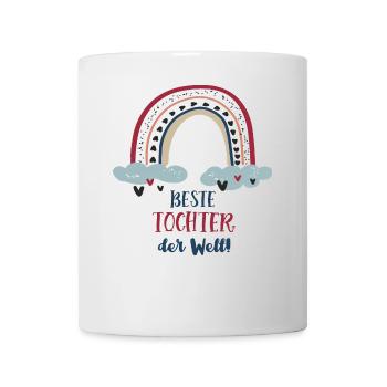 Beste Tochter Der Welt Töchter Daughter Kind - Tasse - Weiß - Vorne