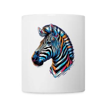 Zebra - Tasse - Weiß - Vorne