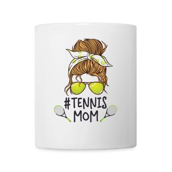 Funny Tennis Player Racket - Tasse - Weiß - Vorne