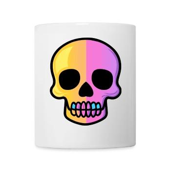 Zombie Halloween Skeleton - Mug - white - Front