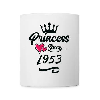 1953 Prinzessin Geburtstag - Tasse - Weiß - Vorne