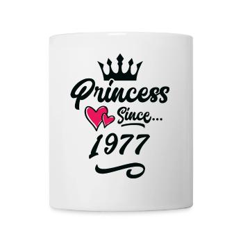 1977 Princess Birthday - Mug - white - Front