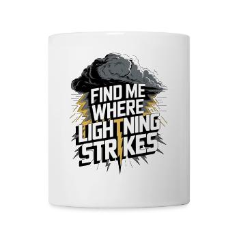 Thunderstorm Lightning Thunder Meteorologist Meteorology - Mug - white - Front