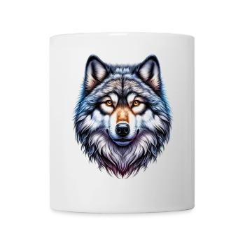 Wolf - Mug - white - Front