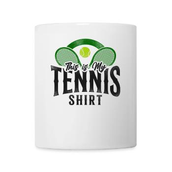 Funny Tennis Player Racket This Is - Mug - white - Front