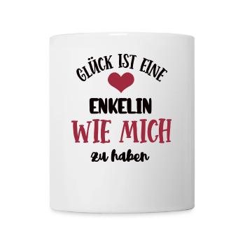 Enkelin Mädchen Enkelkind Enkelinnen Enkeltochter - Tasse - Weiß - Vorne