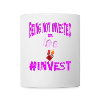 Argent Motivation Profit Profit Performance Rendement - Mug blanc - blanc - Devant