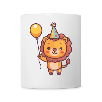 Bande dessinée d’anniversaire de Leo - Mug blanc - blanc - Devant