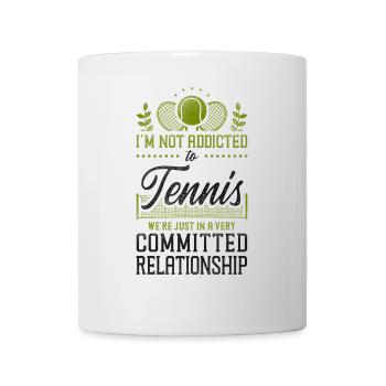 Funny Tennis Player Racket I'm Not - Tasse - Weiß - Vorne