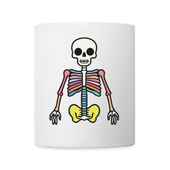 Skeleton Halloween Icon - Mug - white - Front
