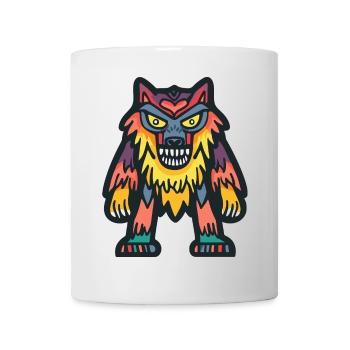 Wolf Halloween Animal - Mug - white - Front