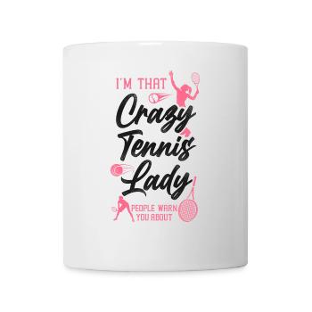 Funny Tennis Player Racket I'm - Mug - white - Front