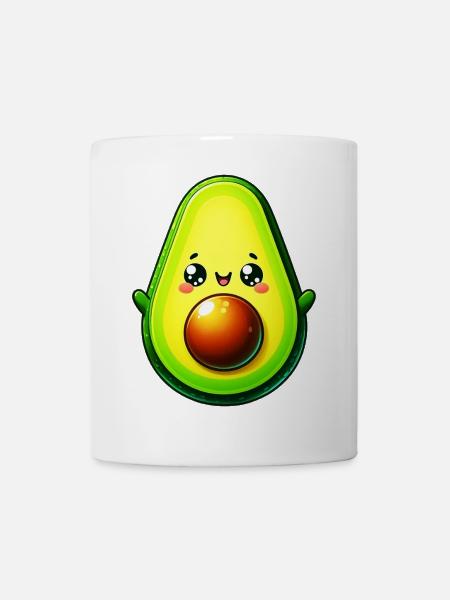 Avocado - Tasse - Weiß