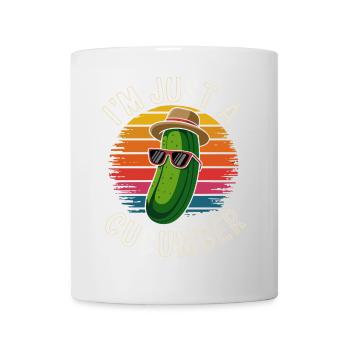 Cool Cucumber Vibes - Mug - white - Front