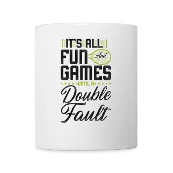 Funny Tennis Player Racket It's - Tasse - Weiß - Vorne