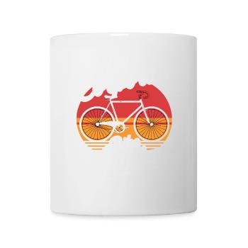 Enthusiast für Firmenfahrräder - Tasse - Weiß - Vorne