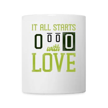 Funny Tennis Player Racket It All - Mug - white - Front