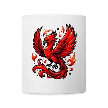 Red Phoenix - Mug - white - Front