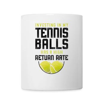 Funny Tennis Player Racket Pun - Mug - white - Front