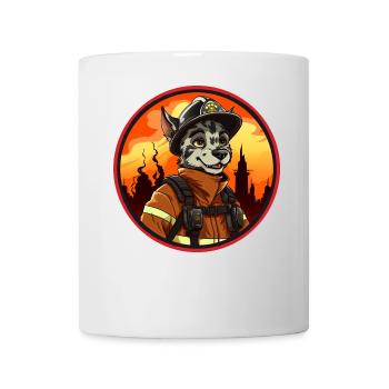 Fire Brigade Hyenas - Mug - white - Front