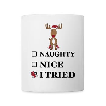 dictons amusants Noël - Mug blanc - blanc - Devant