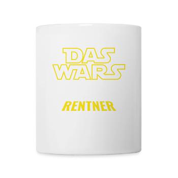 Rente Das wars - Endlich Rentner ich jetzt bin - Tasse - Weiß - Vorne