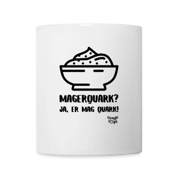 Magerquark? - Tasse - Weiß - Vorne