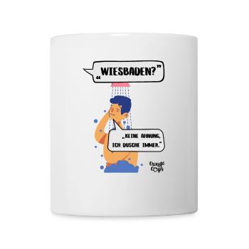 Wiesbaden? - Tasse - Weiß - Vorne