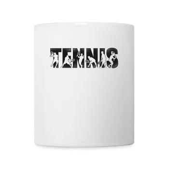 Funny Tennis Player Racket Tennis - Tasse - Weiß - Vorne