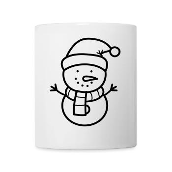 Snowman - Mug - white - Front