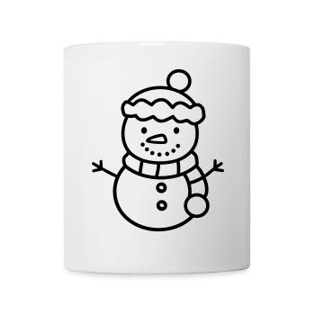 Snowman - Mug - white - Front