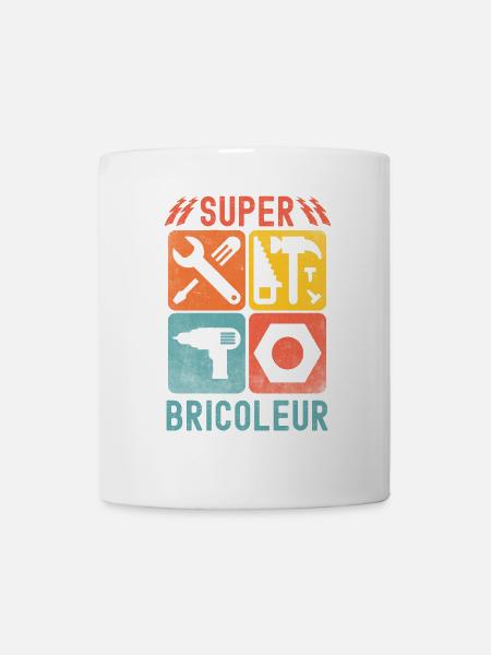 Super bricoleur - Mug blanc - blanc