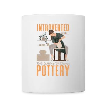 Pottery Ceramics Artist - Mug - white - Front