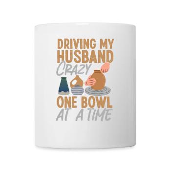 Pottery Ceramics Artist Husband - Mug - white - Front