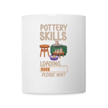 Pottery Ceramics Artist Pottery - Mug - white - Front