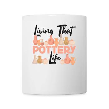 Pottery Ceramics Artist Living - Mug - white - Front