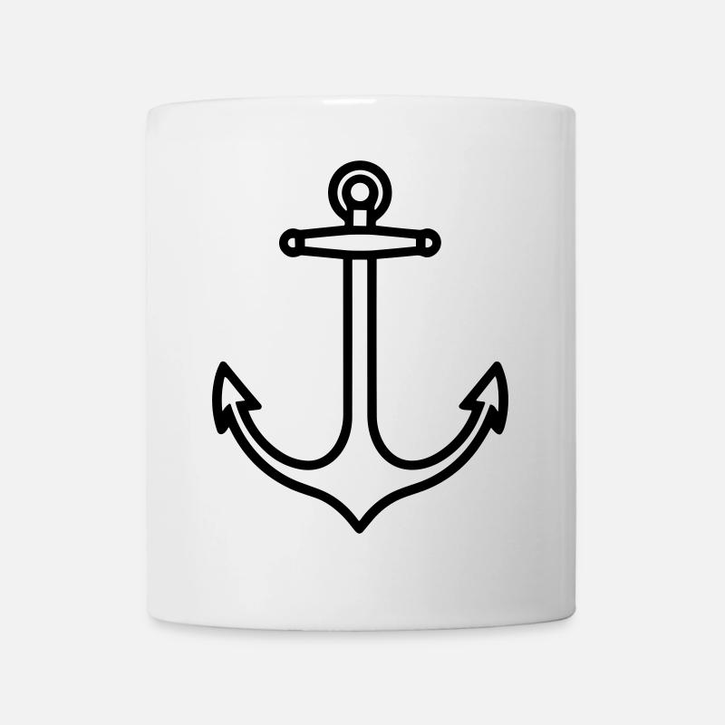 Anker - Tasse - Weiß