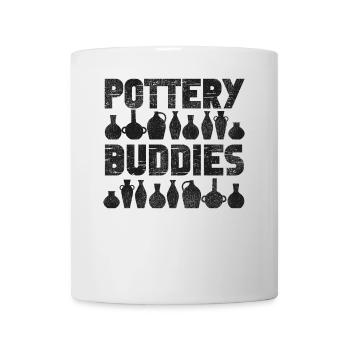 Pottery Ceramics Artist Besties - Mug - white - Front