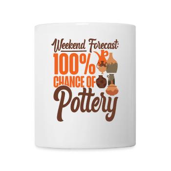 Pottery Ceramics Artist Weekend - Mug - white - Front