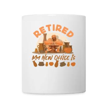 Poterie Céramiste Artiste Retraité Mon - Mug blanc - blanc - Devant