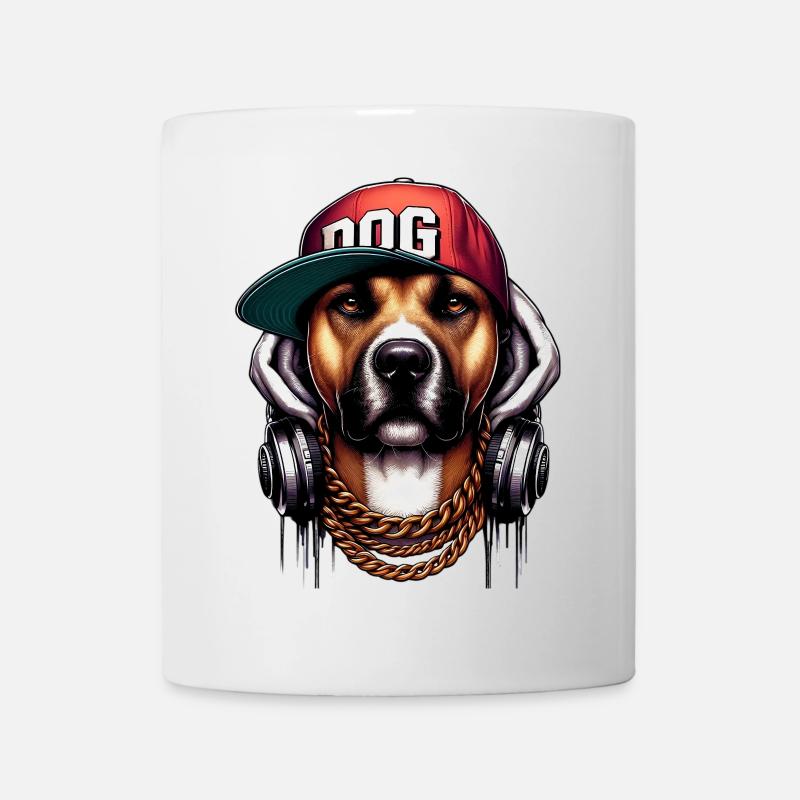 Hund - Tasse - Weiß